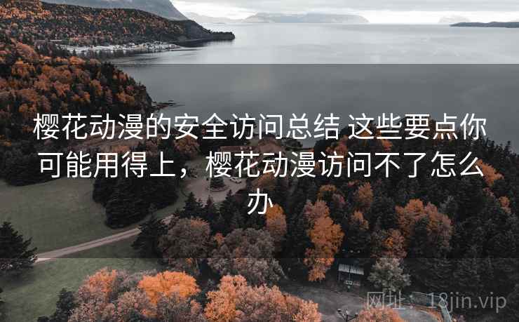樱花动漫的安全访问总结 这些要点你可能用得上，樱花动漫访问不了怎么办
