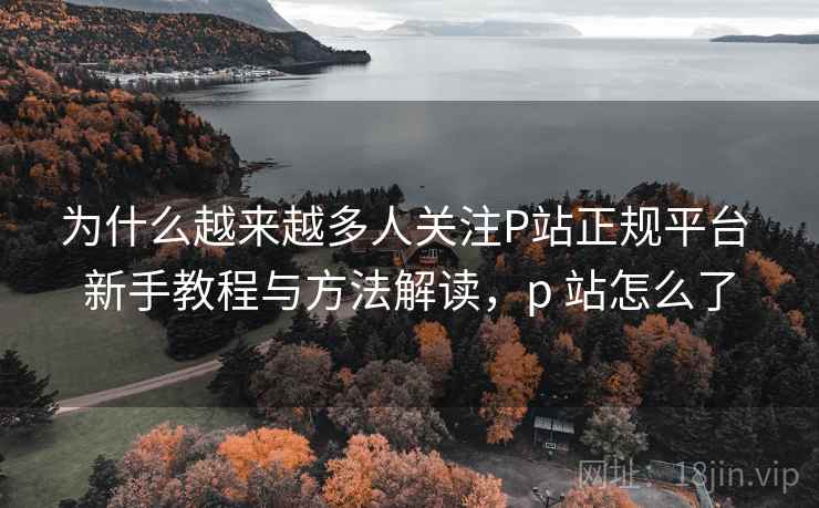 为什么越来越多人关注P站正规平台 新手教程与方法解读，p 站怎么了