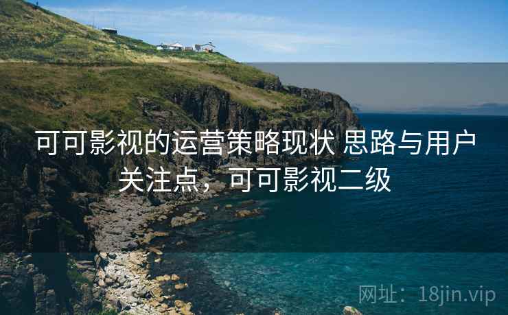 可可影视的运营策略现状 思路与用户关注点，可可影视二级